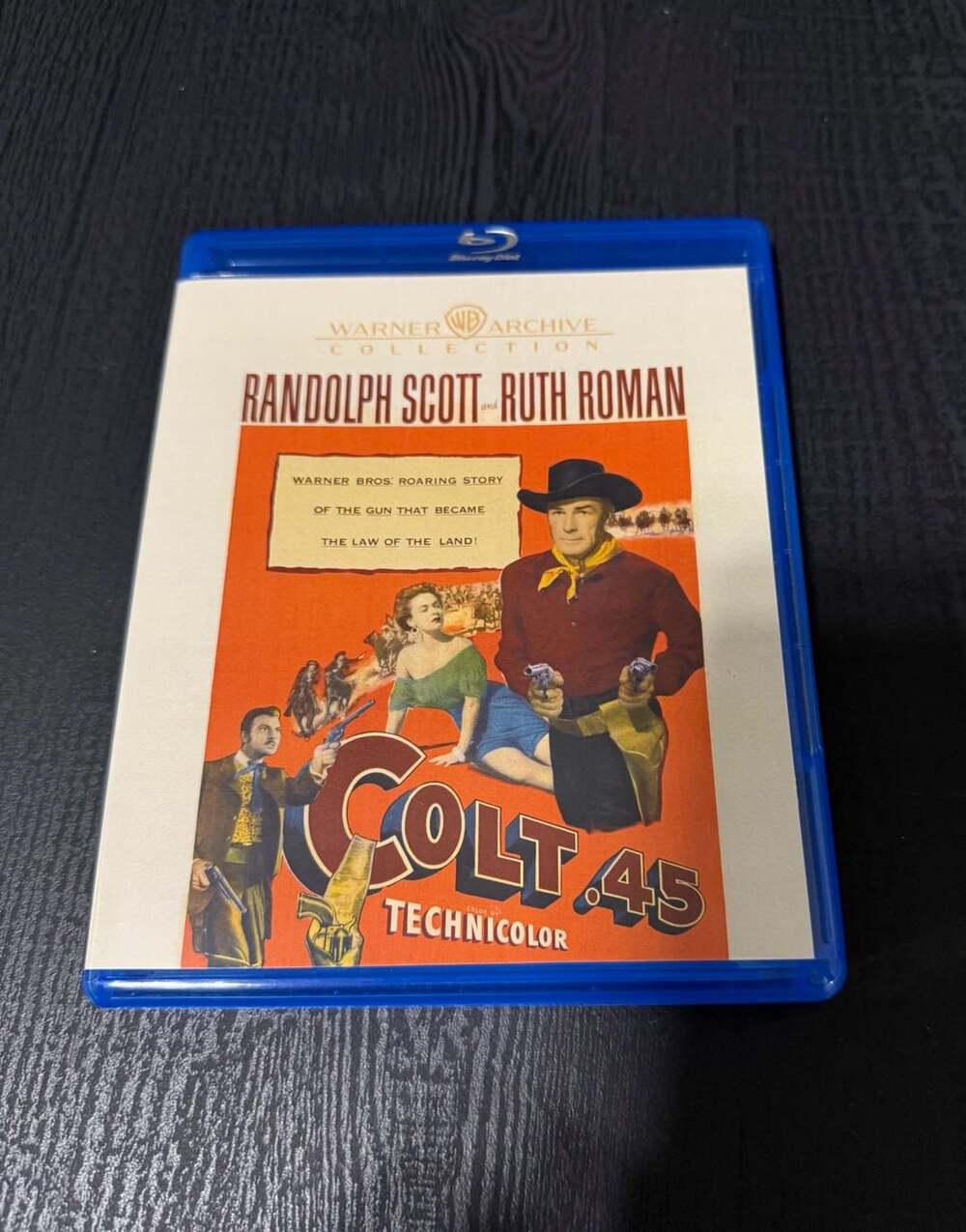 Colt .45 on Blu-ray western movie